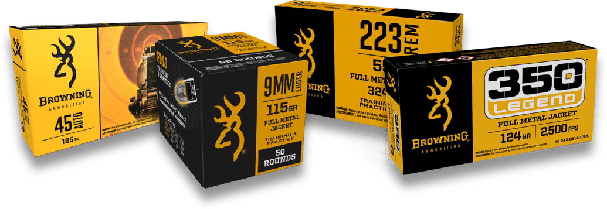 Various ammunition boxes and containers