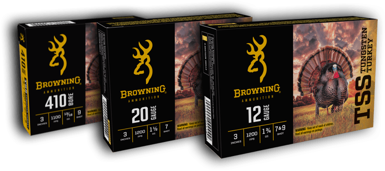Browning TSS Turkey ammunition boxes