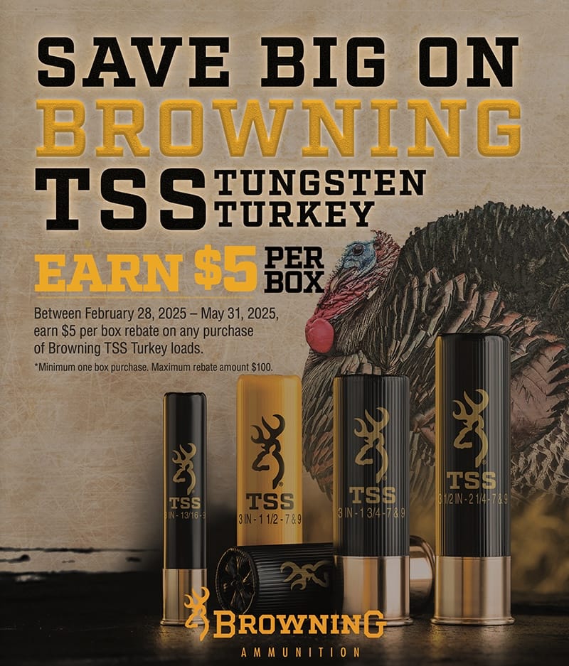 Browning Offers Turkey Ammunition Rebate
