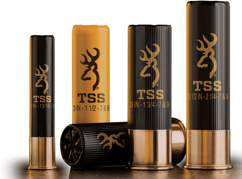 Browning Ammunition TSS Tungsten Turkey shotshell lineup